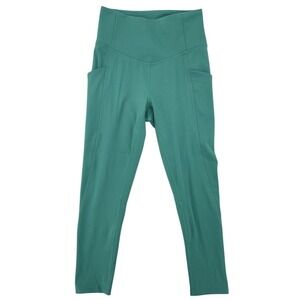 Danskin Crosstrain Crop Legging – Heritage Green – Small – NWT - Reflective dots